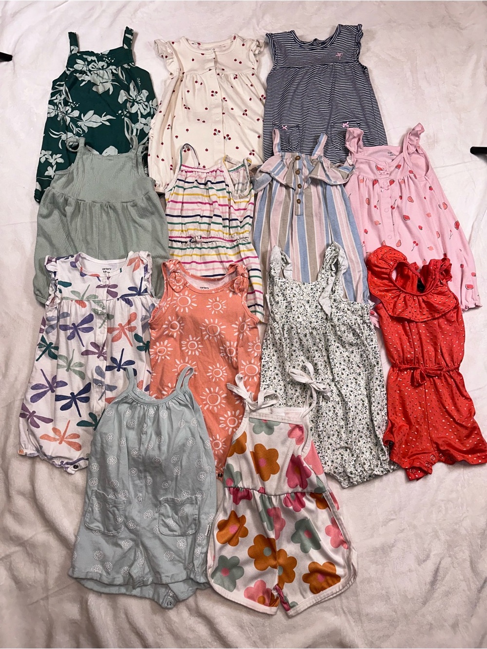 18 Month Girl Romper Bundle
